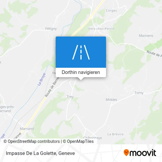 Impasse De La Golette Karte