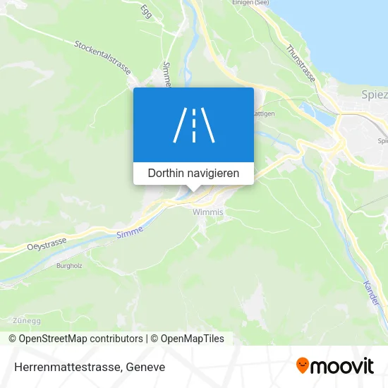 Herrenmattestrasse Karte
