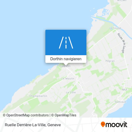 Ruelle Derrière-La-Ville Karte