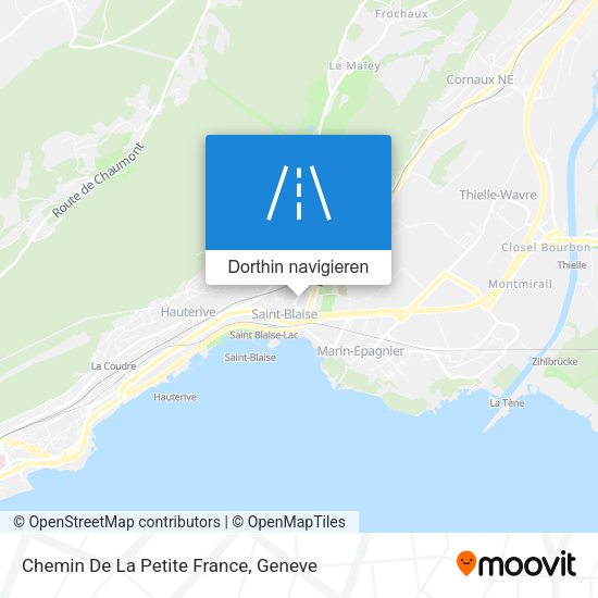 Chemin De La Petite France Karte