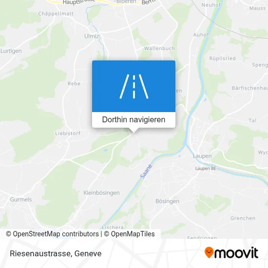 Riesenaustrasse Karte