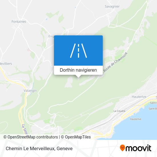 Chemin Le Merveilleux Karte