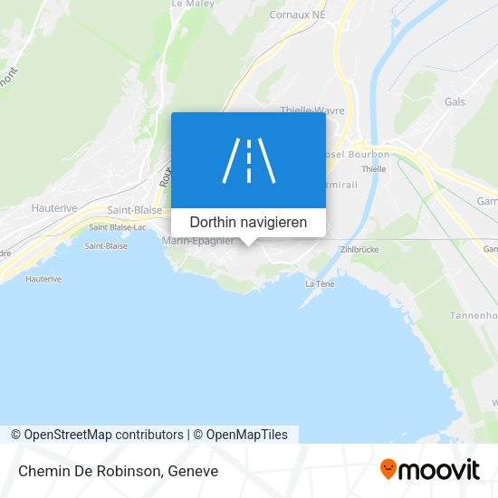 Chemin De Robinson Karte