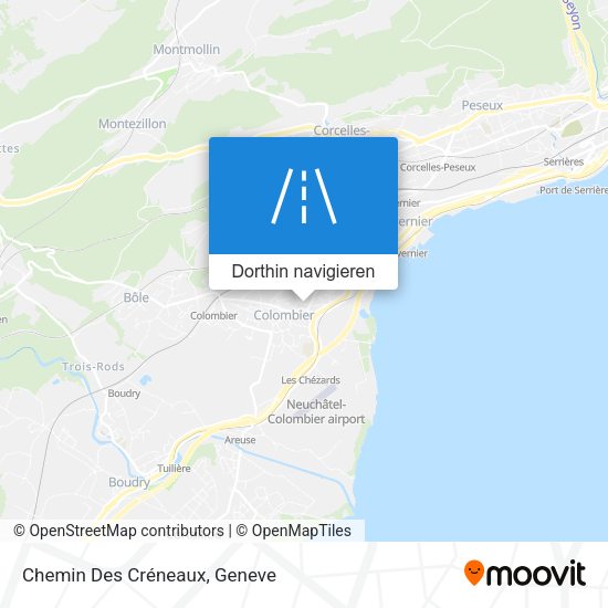 Chemin Des Créneaux Karte
