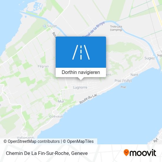 Chemin De La Fin-Sur-Roche Karte