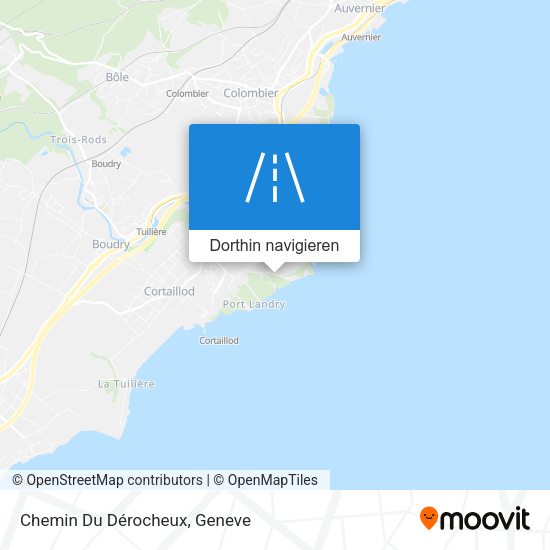 Chemin Du Dérocheux Karte
