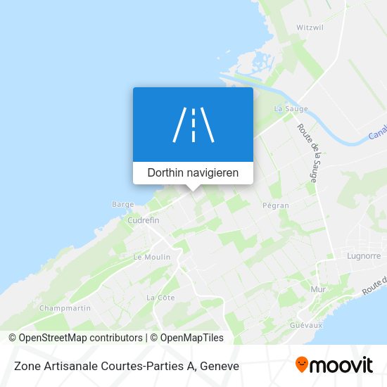 Zone Artisanale Courtes-Parties A Karte