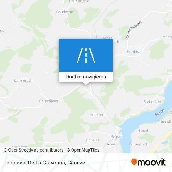 Impasse De La Gravonna Karte