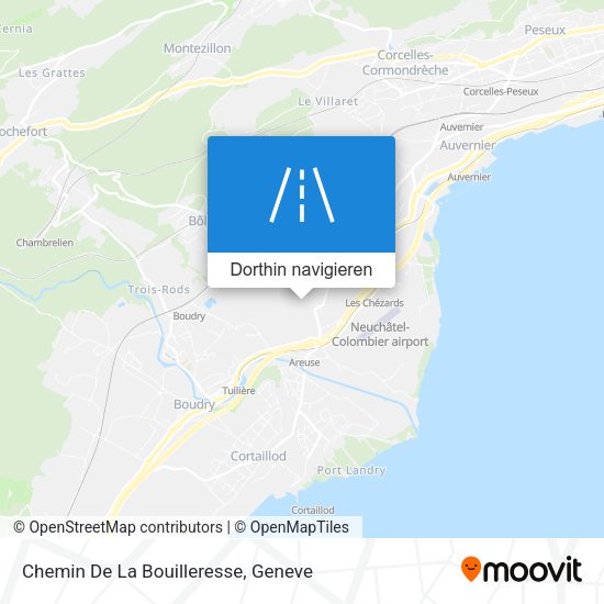 Chemin De La Bouilleresse Karte