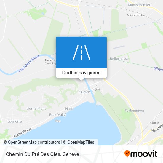 Chemin Du Pré Des Oies Karte