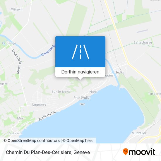 Chemin Du Plan-Des-Cerisiers Karte