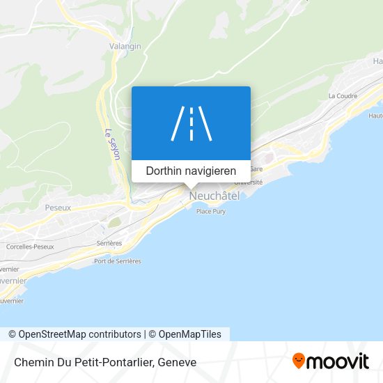 Chemin Du Petit-Pontarlier Karte