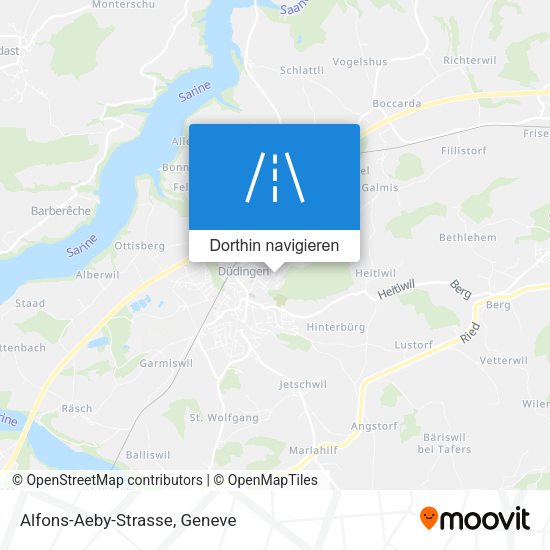 Alfons-Aeby-Strasse Karte