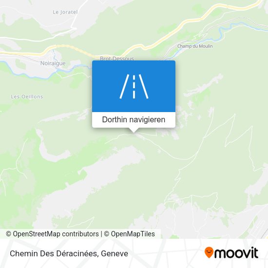 Chemin Des Déracinées Karte