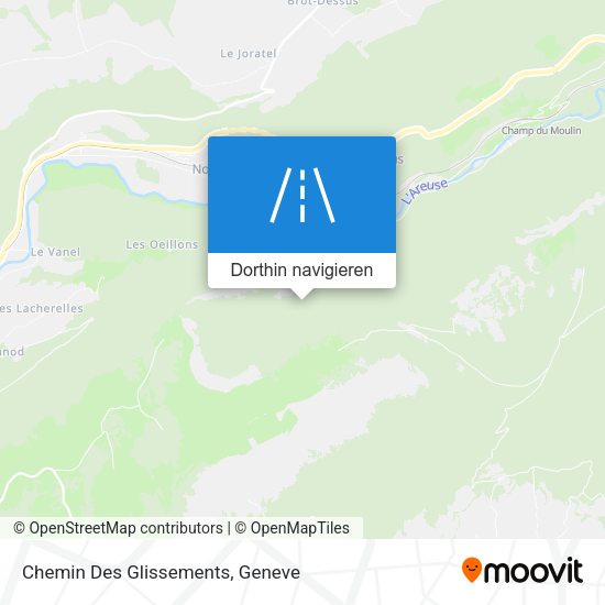 Chemin Des Glissements Karte