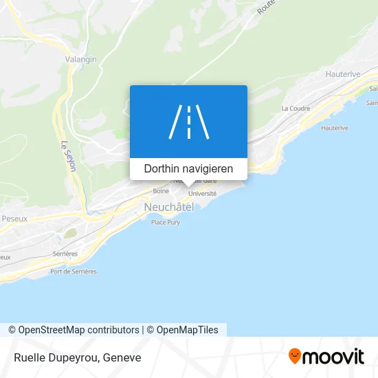 Ruelle Dupeyrou Karte