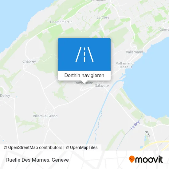 Ruelle Des Marnes Karte