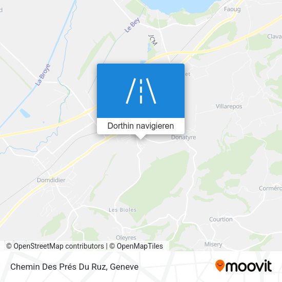 Chemin Des Prés Du Ruz Karte