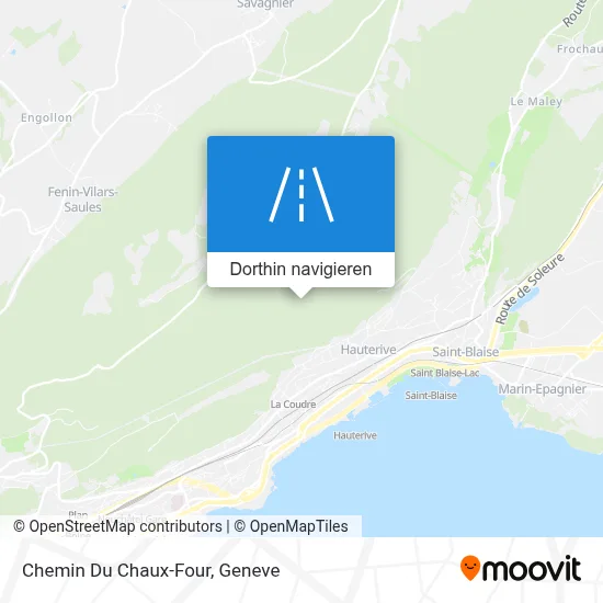 Chemin Du Chaux-Four Karte