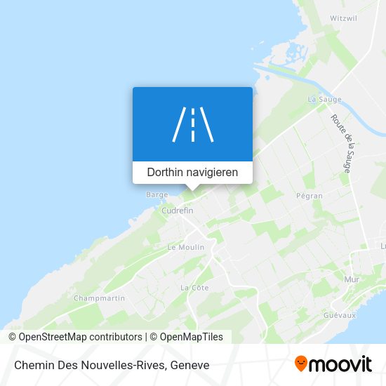 Chemin Des Nouvelles-Rives Karte