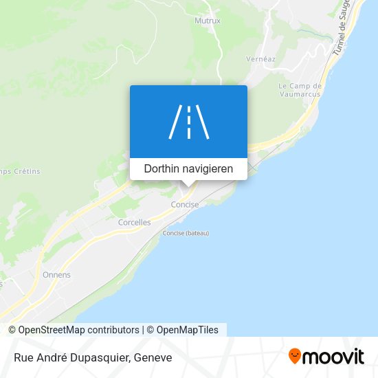 Rue André Dupasquier Karte