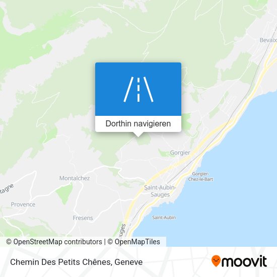 Chemin Des Petits Chênes Karte