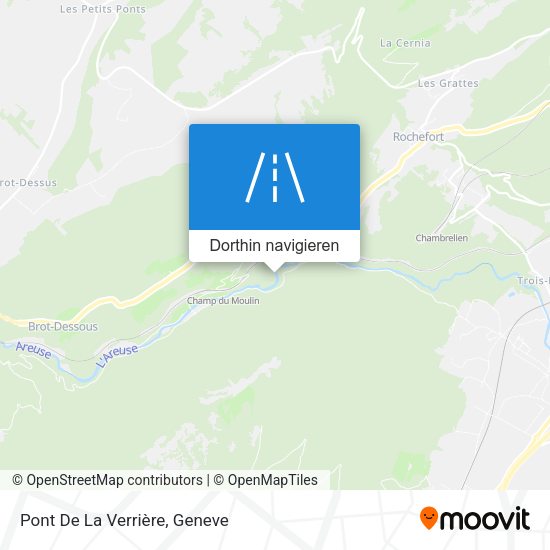 Pont De La Verrière Karte