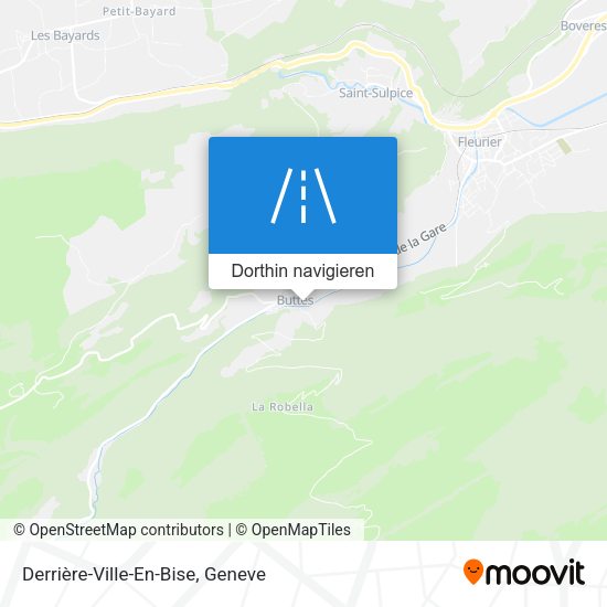 Derrière-Ville-En-Bise Karte