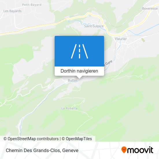 Chemin Des Grands-Clos Karte