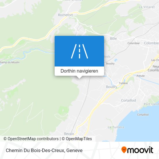 Chemin Du Bois-Des-Creux Karte