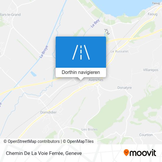 Chemin De La Voie Ferrée Karte
