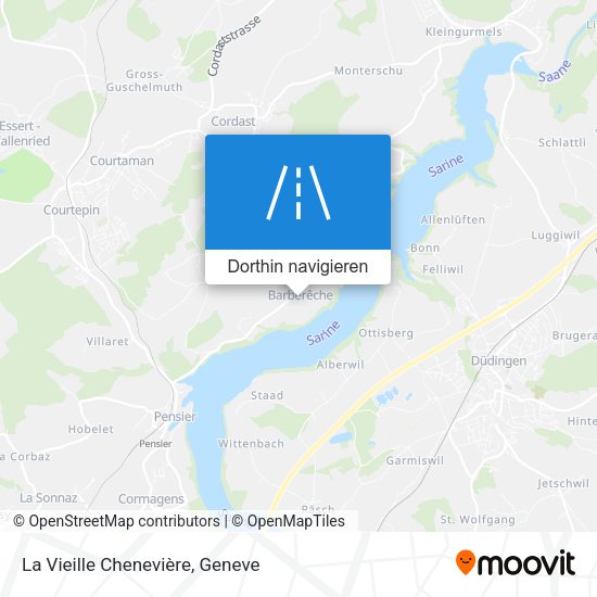 La Vieille Chenevière Karte