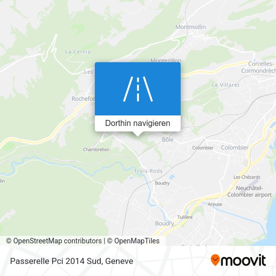 Passerelle Pci 2014 Sud Karte