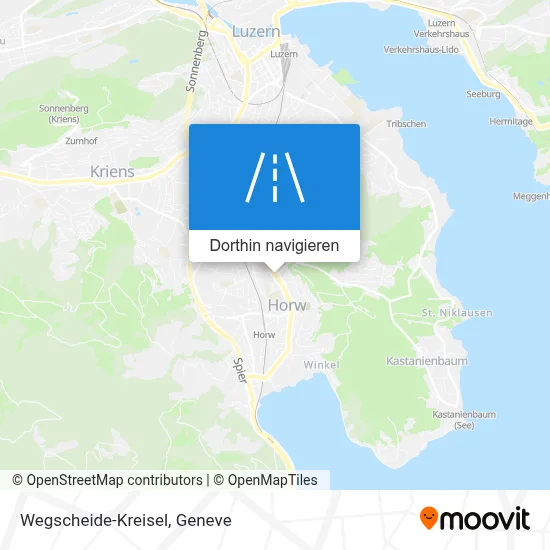 Wegscheide-Kreisel Karte