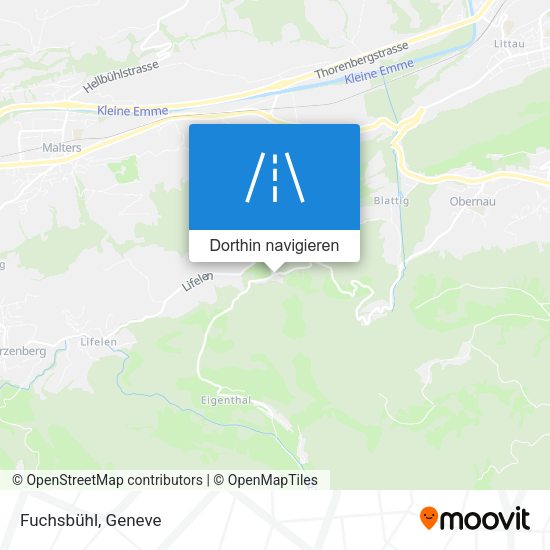 Fuchsbühl Karte