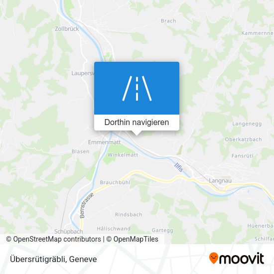 Übersrütigräbli Karte