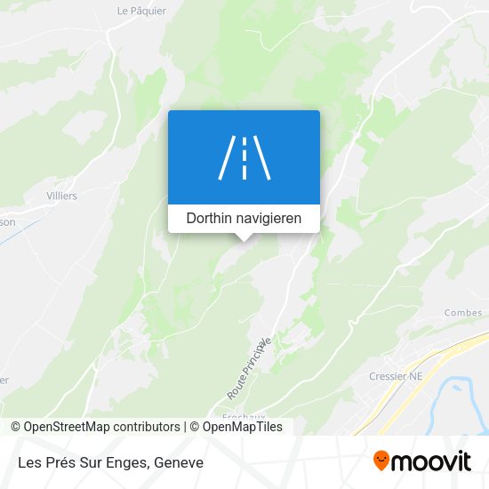Les Prés Sur Enges Karte