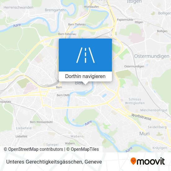 Unteres Gerechtigkeitsgässchen Karte