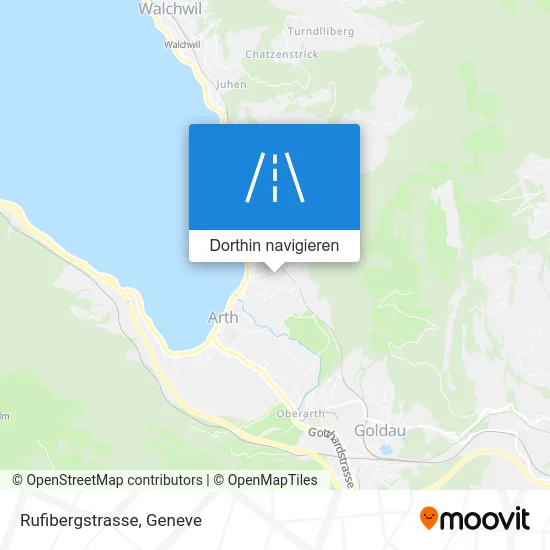 Rufibergstrasse Karte