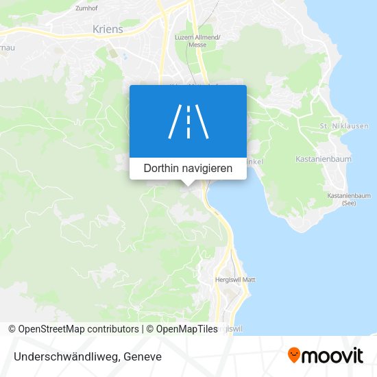 Underschwändliweg Karte