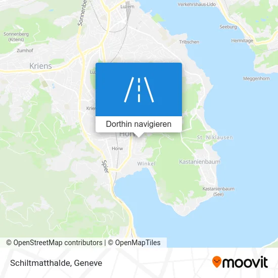 Schiltmatthalde Karte