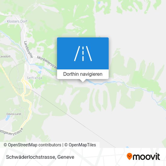 Schwäderlochstrasse Karte