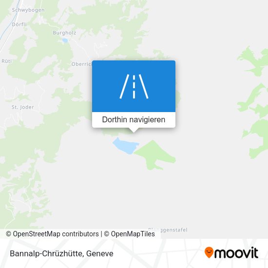 Bannalp-Chrüzhütte Karte