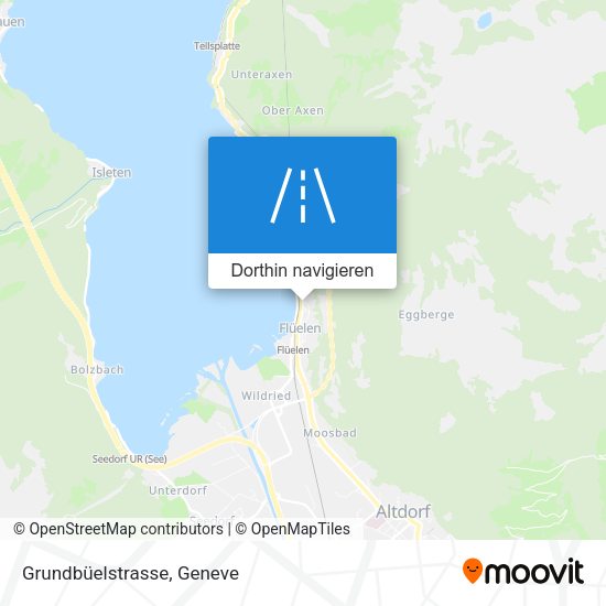 Grundbüelstrasse Karte