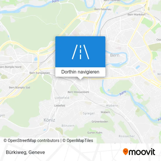 Bürkiweg Karte
