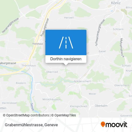 Grabenmühlestrasse Karte