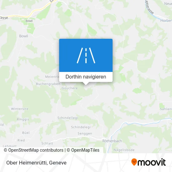Ober Heimenrütti Karte