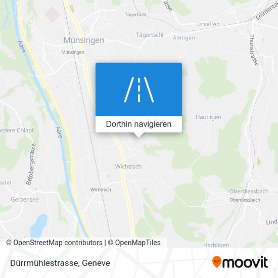 Dürrmühlestrasse Karte