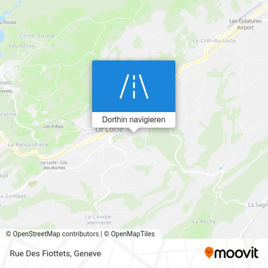 Rue Des Fiottets Karte