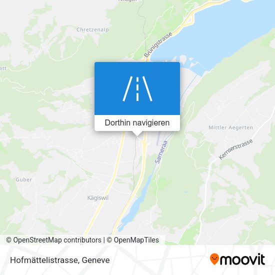 Hofmättelistrasse Karte